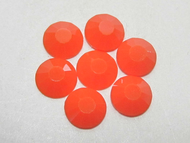 72 pcs. 20ss CORAL (viva) FLATBACK PRECIOSA Rhinestones